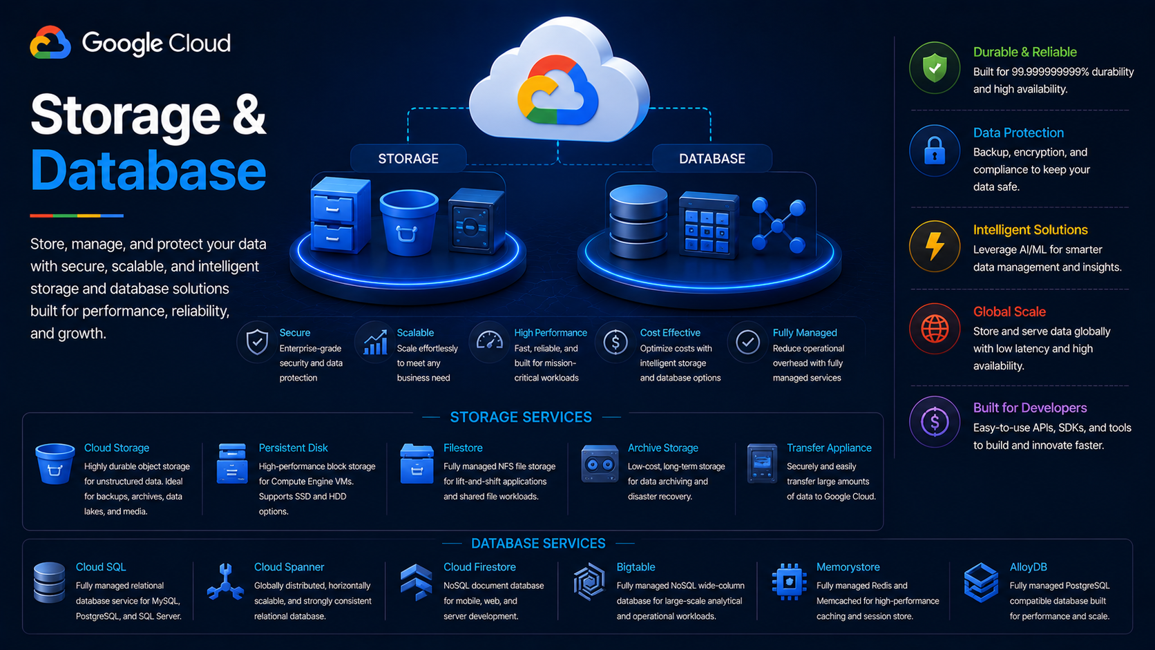 Storage and Database Solutions